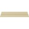 Ekena Millwork 3 1/2"H x 3 3/8"P x 4 3/4"F x 94 1/2"L, (3 1/4" Repeat), Cornelia Crown Moulding MLD03X03X04CN - alternate 3